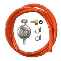 Набор для подключения к газовому баллону, редуктор 37 мбар , шланг 200 см и штуцер