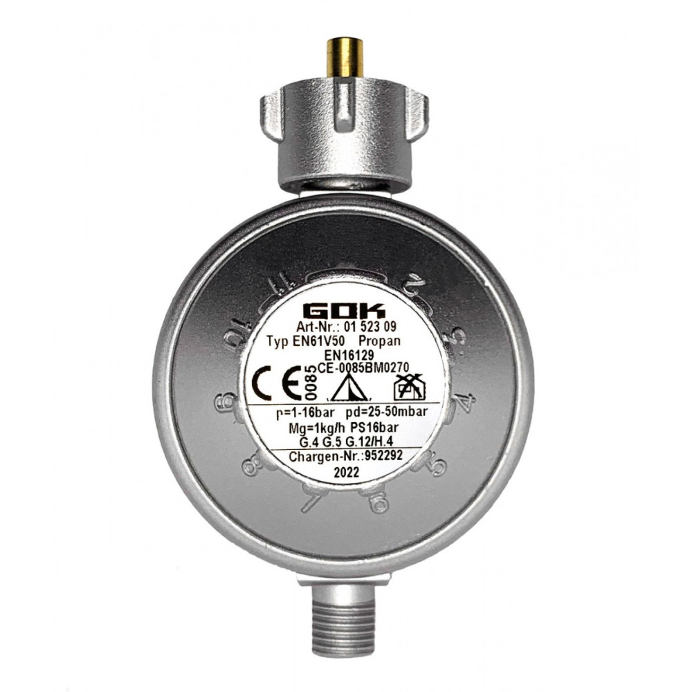 Регулятор давления газа GOK 1кг/ч 25-50мбар Komb.AxG1/4LH-KN 11