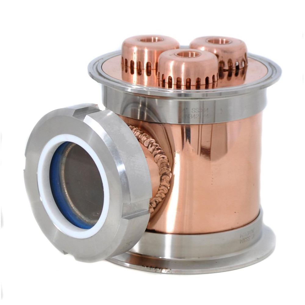 Тарілчаста колона мідна 4 дюйми 3 рівні