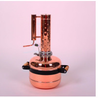 Медный самогонный аппарат 8л 3 дюйма