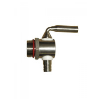 Кран нержавеющий G ¾"