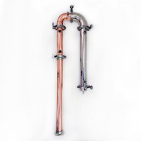 Бражна колона мідна 2 дюйми
