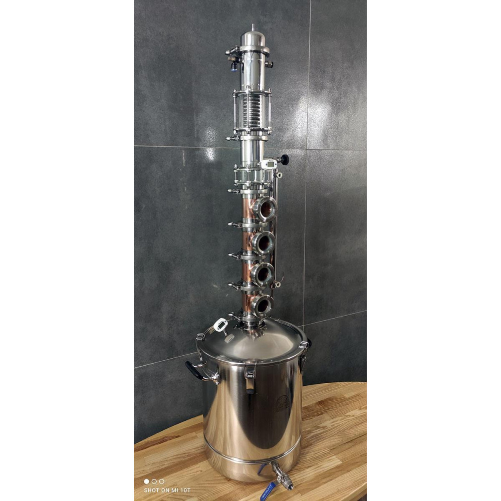 Ректификаційная колона 3 дюйма Premium