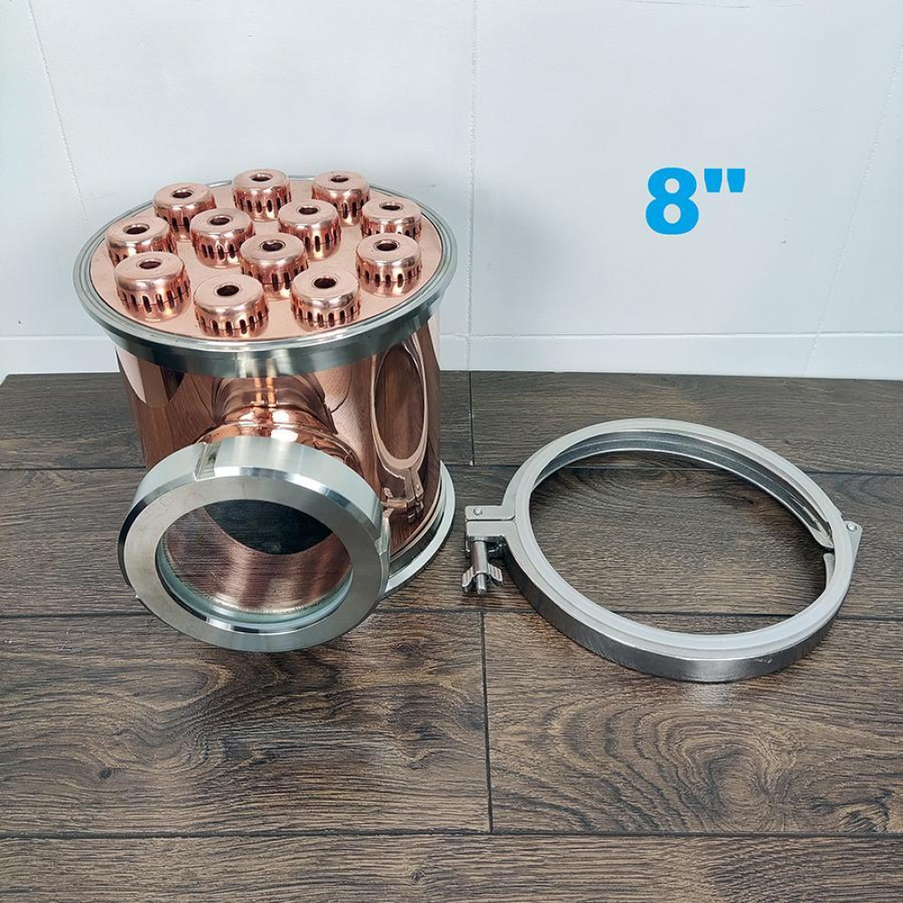 Мідний рівень 8 дюймів для тарілчастої мідної колони