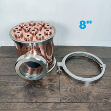 Мідний рівень 8 дюймів для тарілчастої мідної колони