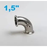 Відвід 90 градусів з ніпелем 1,5 дюйма