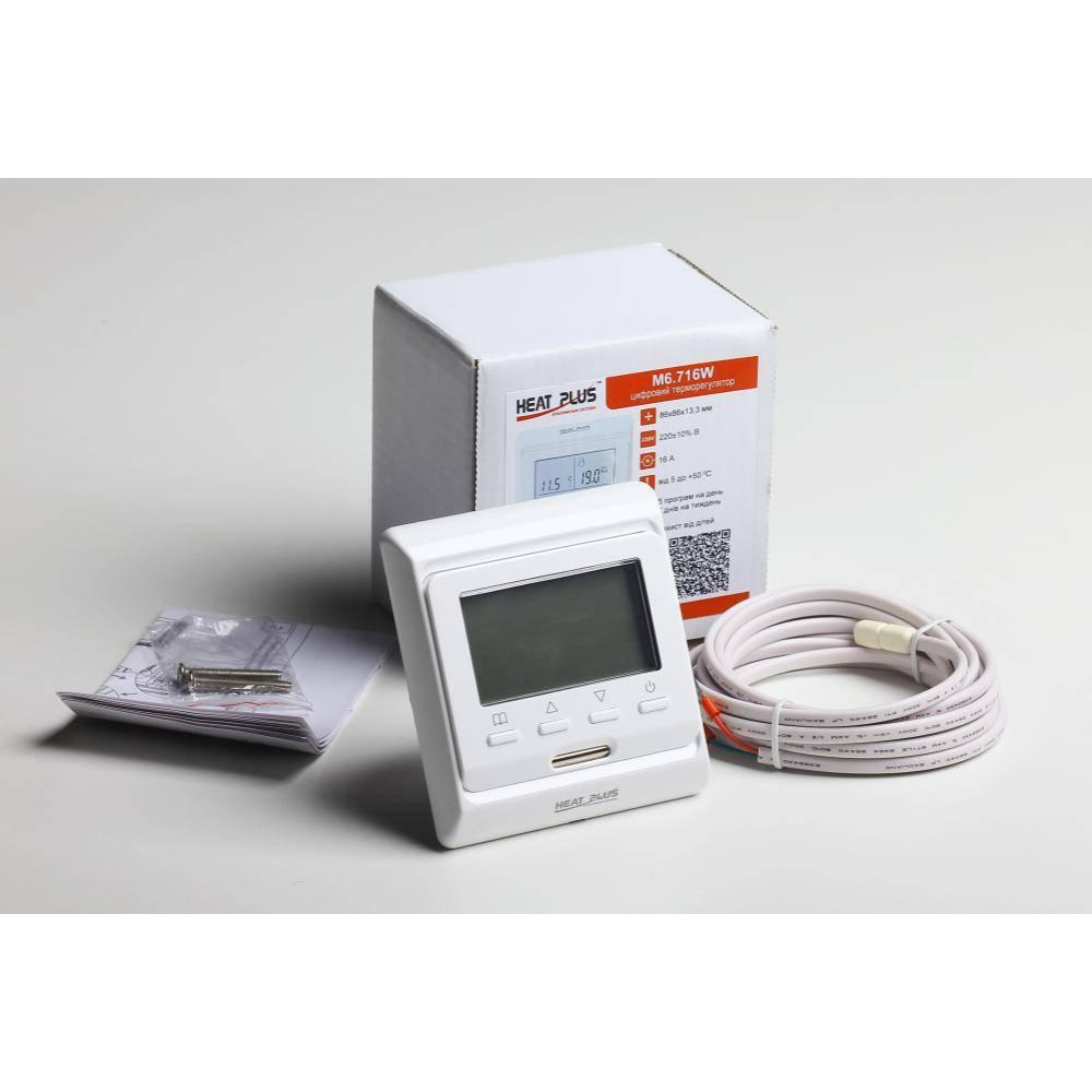 Терморегулятор HEAT PLUS TOP FLOOR M6.716 (програмований)