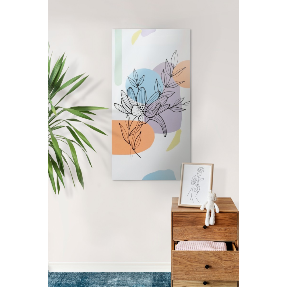 Металокерамічний дизайн-обігрівач UDEN-700 "Флора"