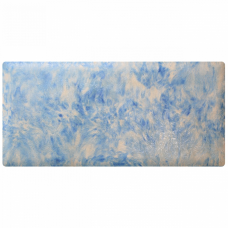 Керамогранітний обігрівач KEN-600 "Ізморозь жаккард" аквамариновий