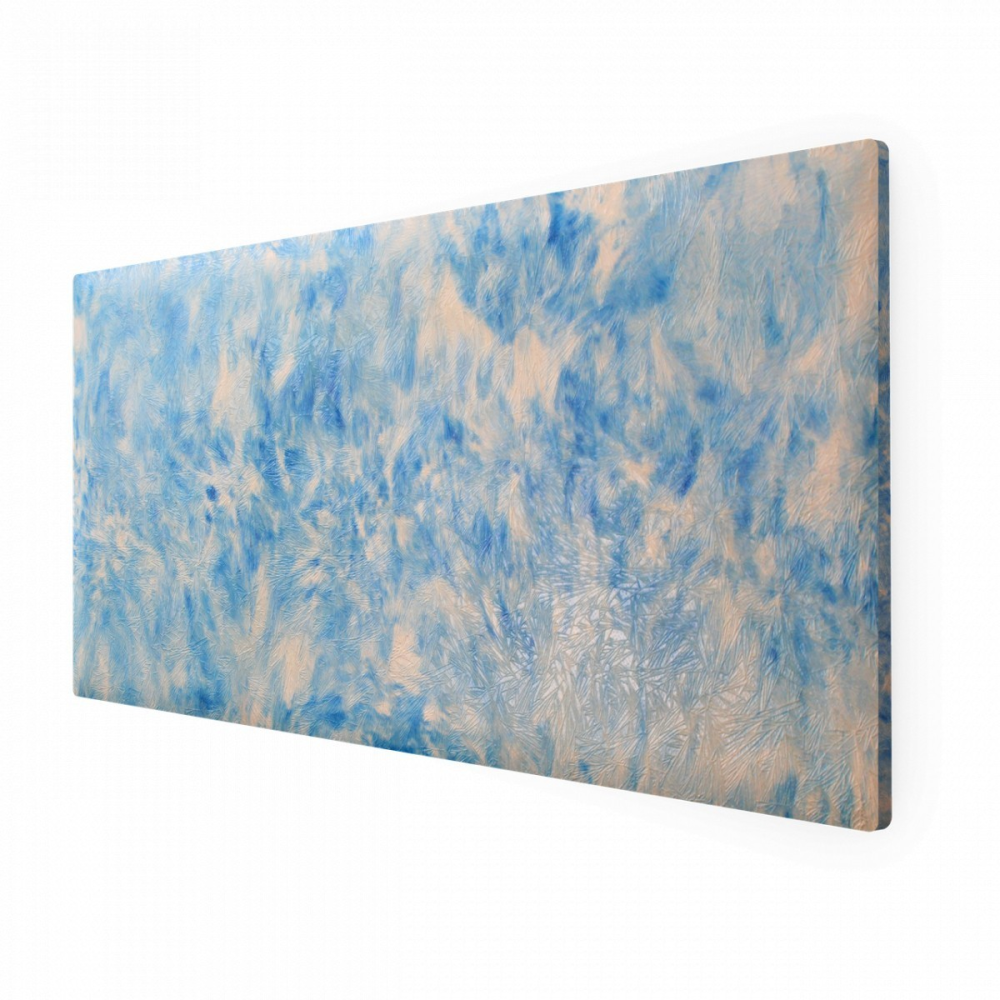 Керамогранітний обігрівач KEN-600 "Ізморозь жаккард" аквамариновий