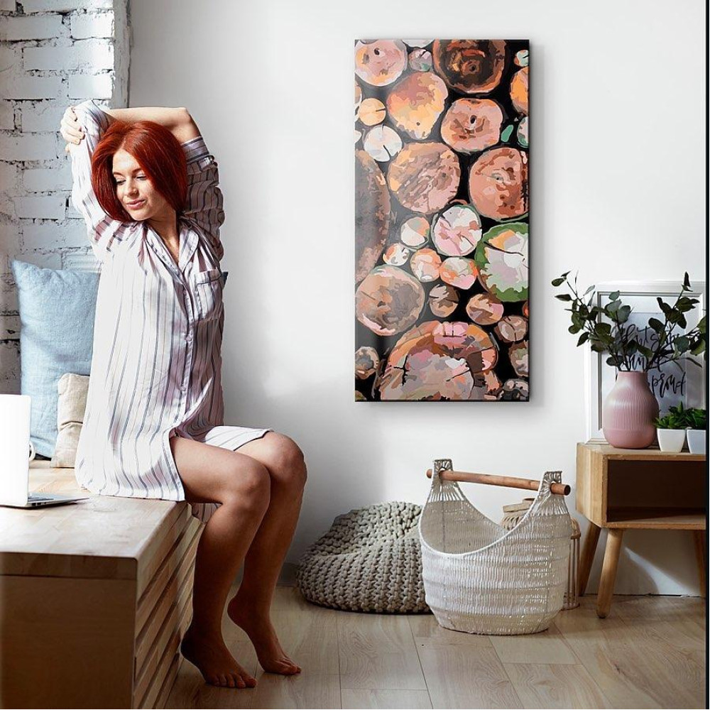 Металокерамічний дизайн-обігрівач UDEN-700 "Айлант"