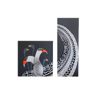 Металокерамічний дизайн-обігрівач UDEN-S "Крилата історія" (диптих)