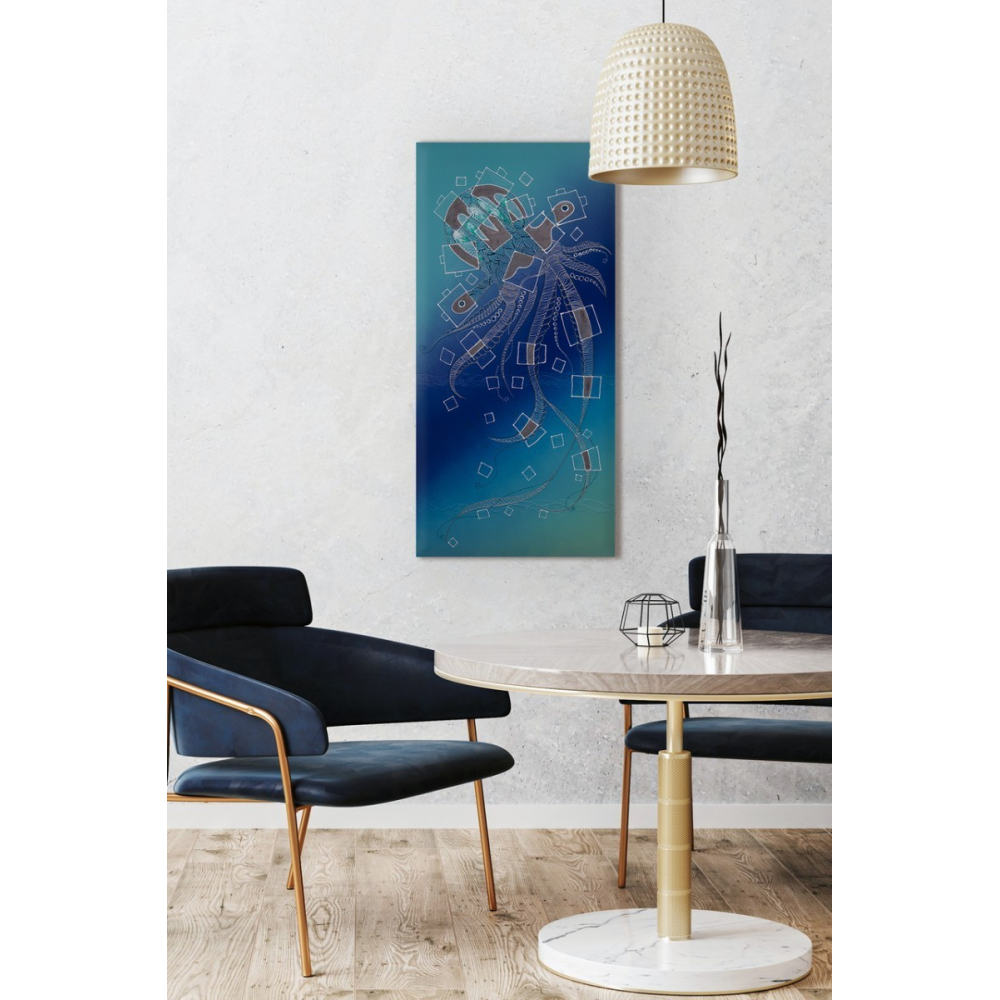 Металокерамічний дизайн-обігрівач UDEN-700 "Морська медуза"