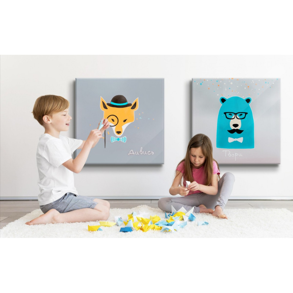 Металокерамічний дизайн-обігрівач UDEN-500К "Дивись"