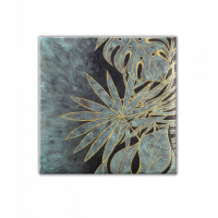 Керамогранитный обогреватель KEN-500К "Тропики" малахитовый