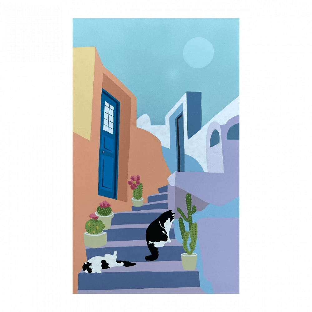 Металокерамічний дизайн-обігрівач UDEN-500 "Санторіні"