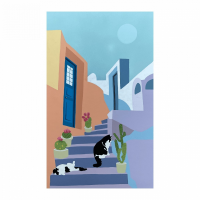 Металокерамічний дизайн-обігрівач UDEN-500 "Санторіні"