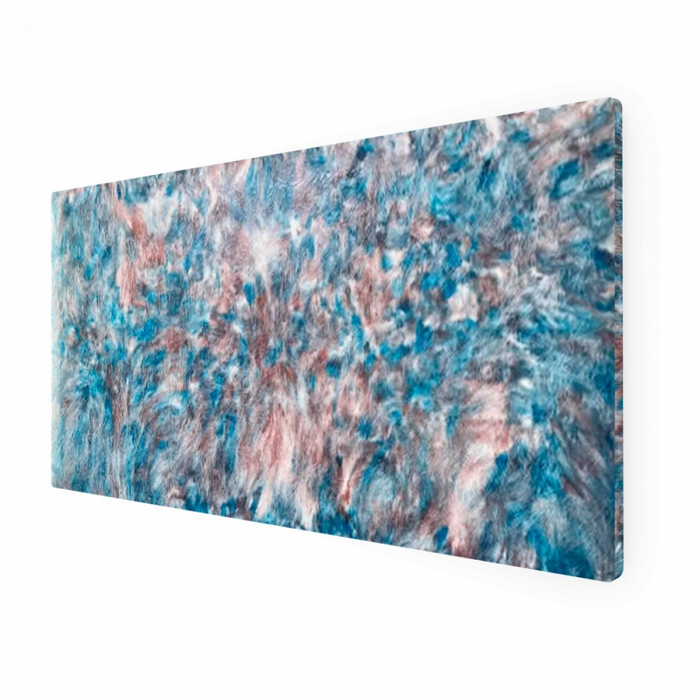 Керамогранітний обігрівач KEN-600 "Ізморозь жаккард" онікс