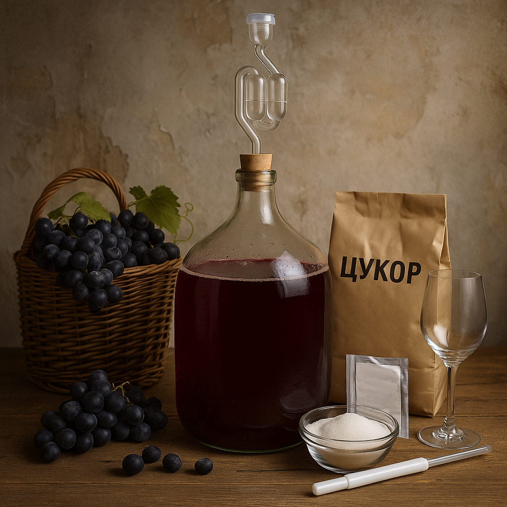 Домашнє вино з винограду