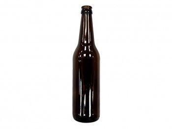 Beer bottle 500 ml with crown cap