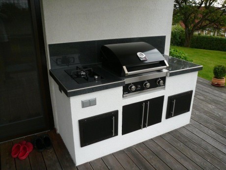Built-in gas grill GrandHall Premium GT3 Built-in