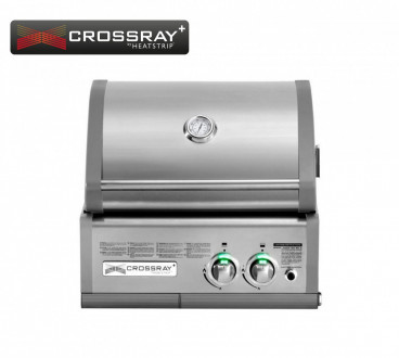 Gas infrared premium grill Heatstrip CROSSRAY® 2