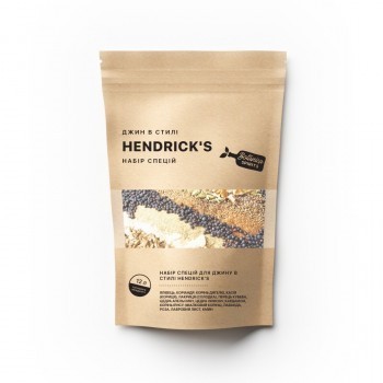 Hendrick's style gin spice set
