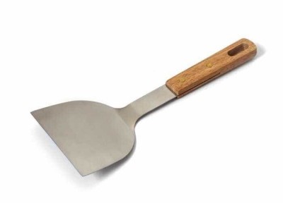 Barbecue spatula with wooden handle