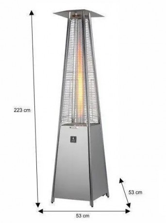 Outdoor gas heater 10.5 kW Activa Pyramide Cheops