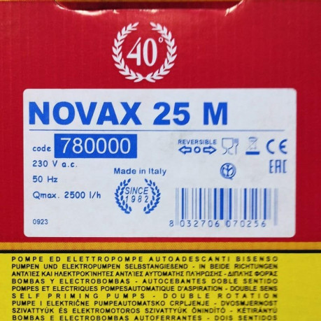 Насос для перекачки жидкости NOVAX 25M