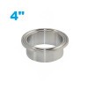 Welded clamp flange sms102 4 inches