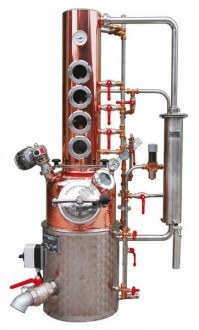 Mini distillery 100 l with a three-level column &quot;aroma&quot;