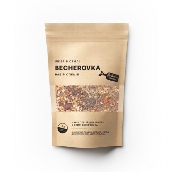 A set of spices for liquor in the style of Becherovka (Becherovka)