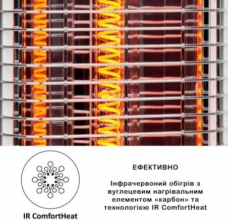 Інфрачервоний обігрівач електричний 1,2 кВт Blumfeldt Heat Guru Plus